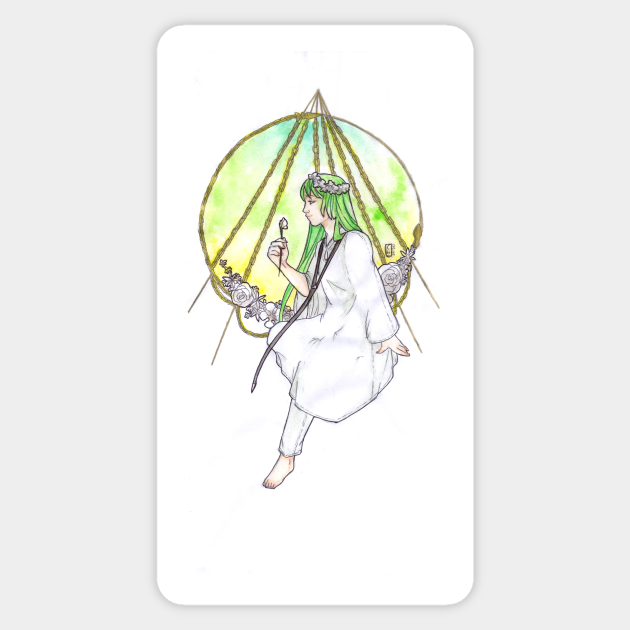 Enkidu, Chains of Heaven Enkidu Sticker TeePublic
